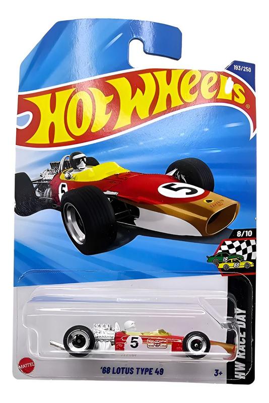 Miniatura F1 68 Lótus Type 49 1:64 Hotwheels 2025 Lote K - Hot
